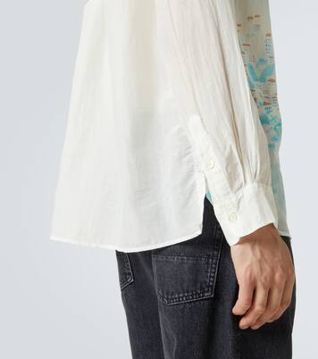 Adorn printed cotton and silk shirt | Our Legacy