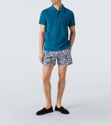 Cotton-blend terry polo shirt | Vilebrequin