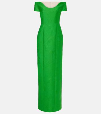 Robe longue Aislinn en jacquard | Emilia Wickstead