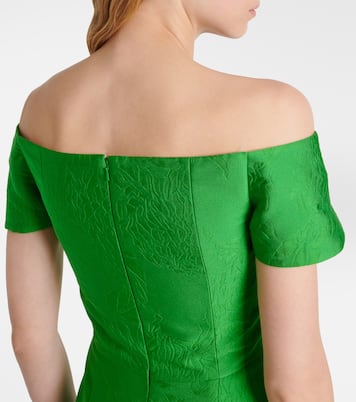 Robe longue Aislinn en jacquard | Emilia Wickstead