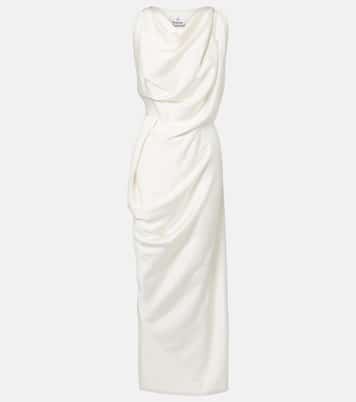 Robe Long Fond aus Satin | Vivienne Westwood