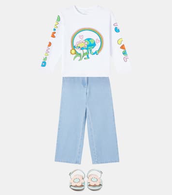 Floral jeans | Stella McCartney Kids