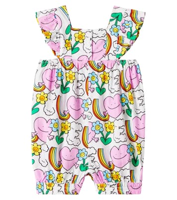 Baby printed playsuit | Stella McCartney Kids