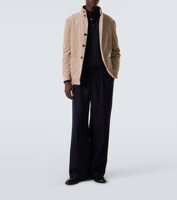 Cotton piqué polo sweater | Zegna
