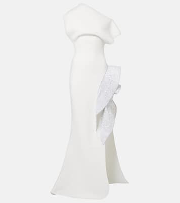 Wishing ruffled asymmetric gown | Maticevski