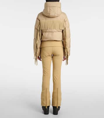 Piumino da sci Marna con frange  | Goldbergh