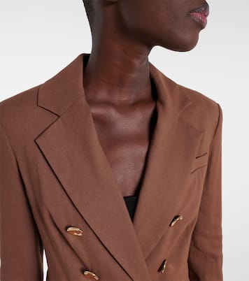 Blazer Elle Dickey in misto lino | Veronica Beard