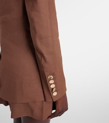 Blazer Elle Dickey in misto lino | Veronica Beard