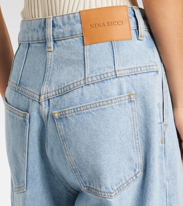 High-Rise Wide-Leg Jeans | Nina Ricci