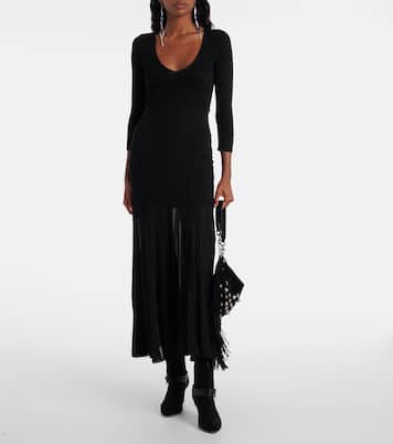 Ezra 플리츠 세미 시어 크레이프 스커트 | Isabel Marant