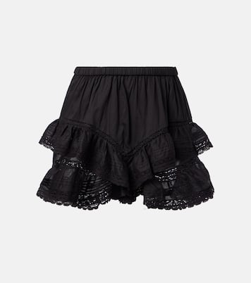 Geana ruffled cotton shorts | Marant Etoile