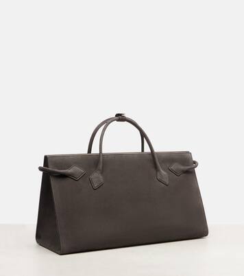 Le Teckel Large leather shoulder bag | Alaïa