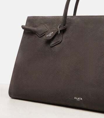 Le Teckel Large leather shoulder bag | Alaïa