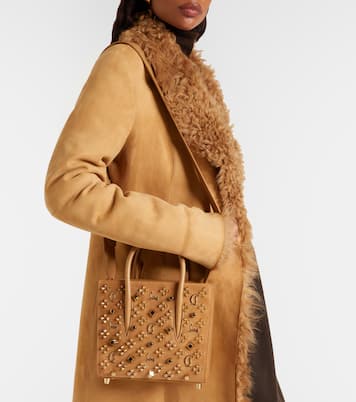 Paloma studded suede tote bag | Christian Louboutin