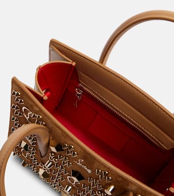 Paloma studded suede tote bag | Christian Louboutin