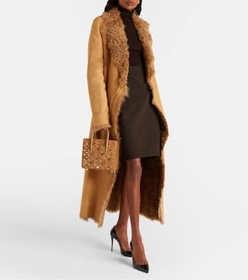 Paloma studded suede tote bag | Christian Louboutin