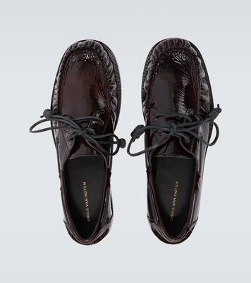 Patent leather boat shoes | Dries Van Noten