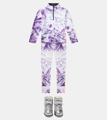 Lenya logo printed ski pants | Bogner Kids