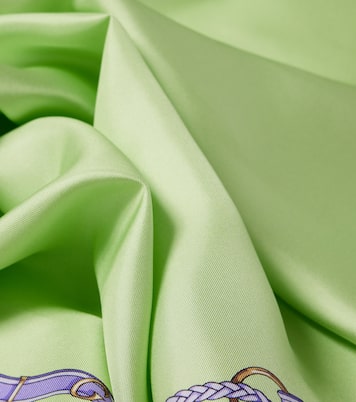 Printed silk scarf | Gucci