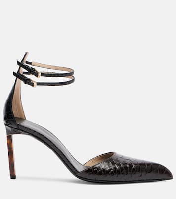 90 snake-effect leather pumps | Tom Ford