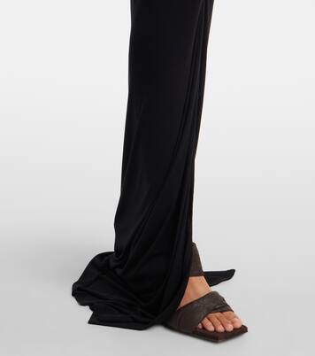 Poppy LS ruched jersey maxi skirt | Rick Owens