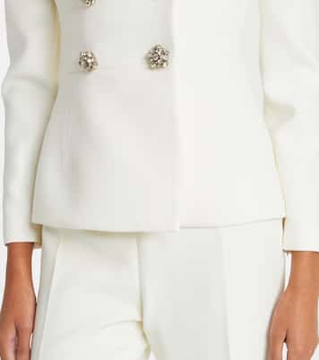 Bridal Jacke Kamile aus Crêpe | Safiyaa