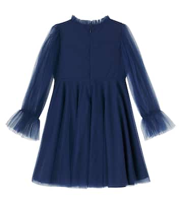 Rosy Ribbons embellished tulle dress | Tutu Du Monde