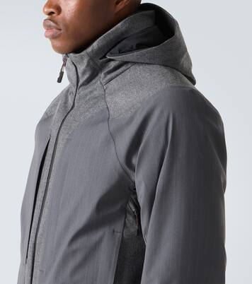 Piumino Trace 2.0 in misto lana gessata | Sease
