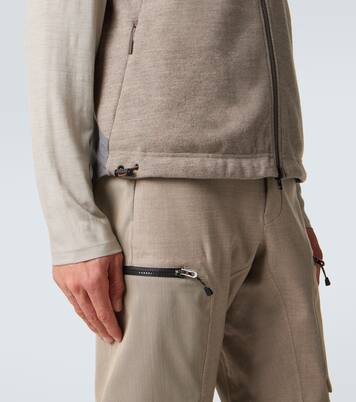 Explorer reversible wool-blend vest | Sease