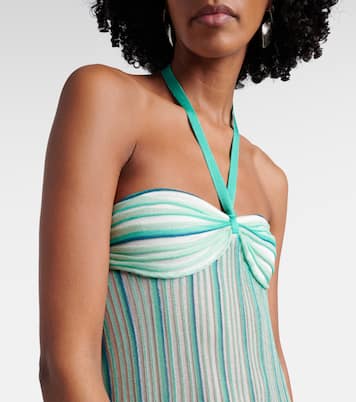 Maxikleid aus Häkelstrick | Missoni