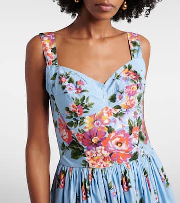 Bustier-Kleid aus Baumwolle | Dolce&Gabbana