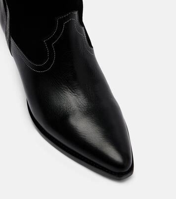 Westernstiefel Duerte 40 aus Leder und Veloursleder | Isabel Marant