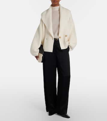 Ribbed-knit wool-blend cardigan | Toteme