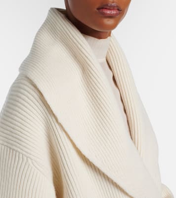 Ribbed-knit wool-blend cardigan | Toteme