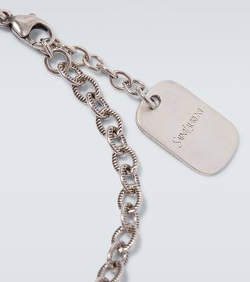 Pulsera de cadena con logo | Saint Laurent