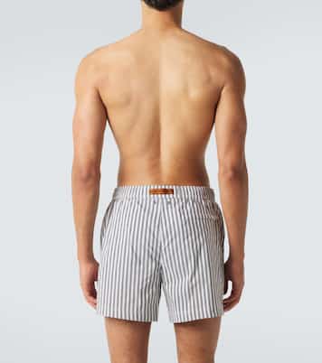 Striped swim trunks | Zegna