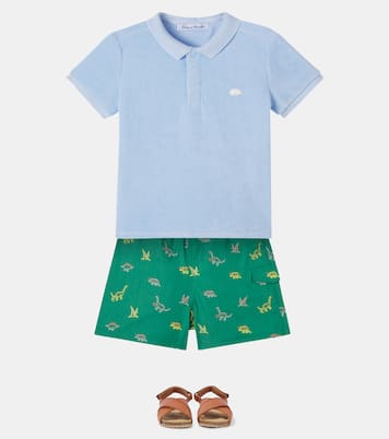 Cotton-blend terry polo shirt | Tartine et Chocolat