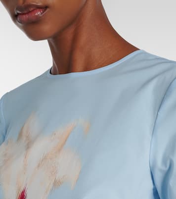 Bedrucktes Midikleid | Oscar de la Renta