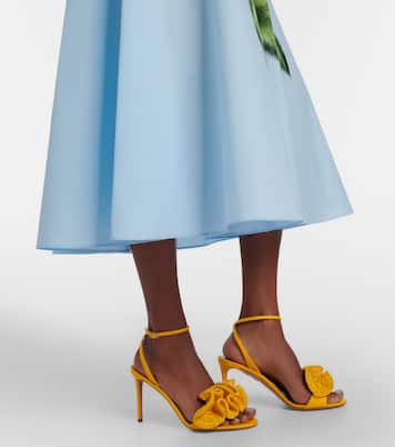 Bedrucktes Midikleid | Oscar de la Renta
