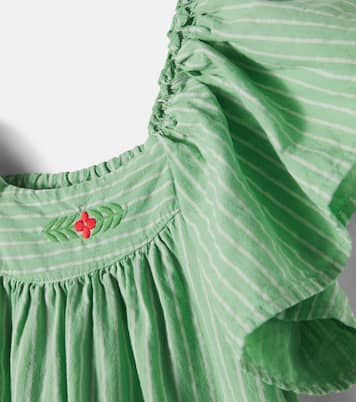 Robe Clavel rayée en coton | Cozmo