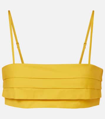 Mokshini cotton crop top | Alémais