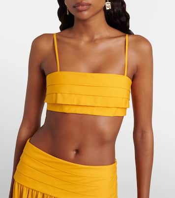 Mokshini cotton crop top | Alémais