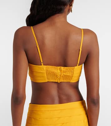 Mokshini cotton crop top | Alémais