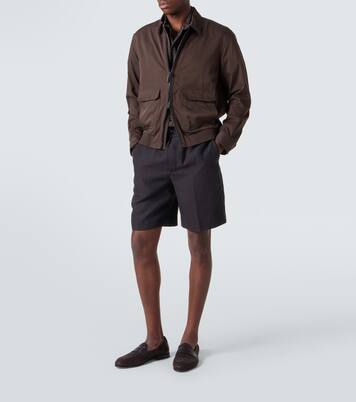 Mocassins Appia en cuir et daim | Brioni