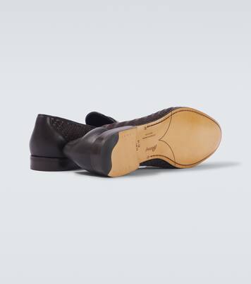 Mocassins Appia en cuir et daim | Brioni