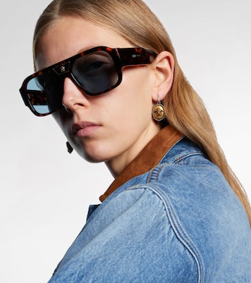 Eckige Sonnenbrille | Versace