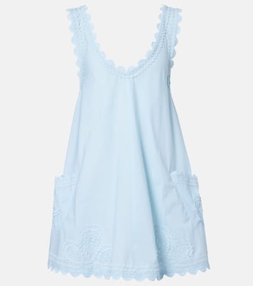 Besticktes Minikleid aus Baumwolle | Juliet Dunn