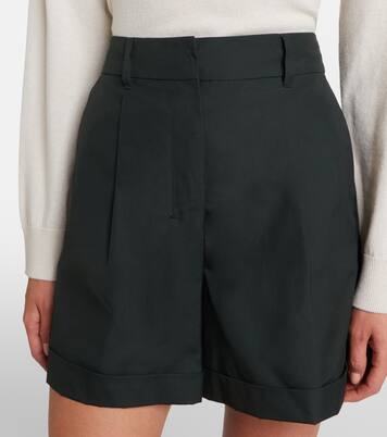 Cotton poplin shorts | 'S Max Mara
