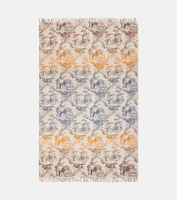 Sollievo printed linen tablecloth | The House of Lyria