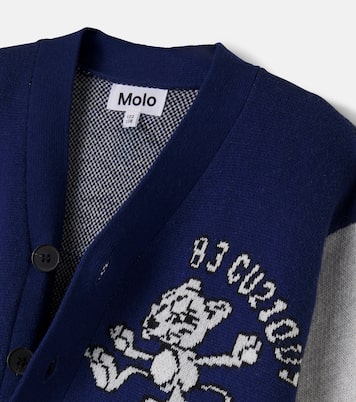 Bertel cotton and wool cardigan | Molo